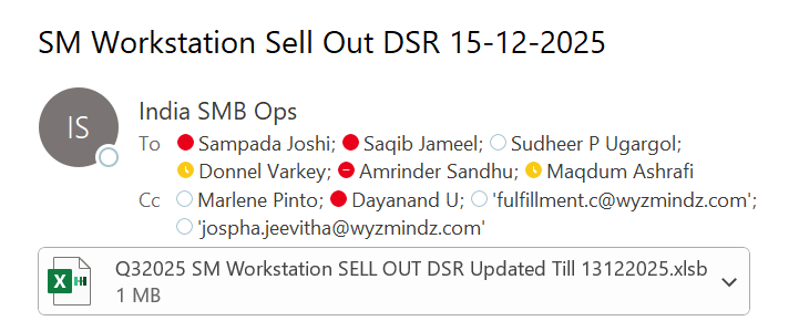 SM SO Workstation DSR